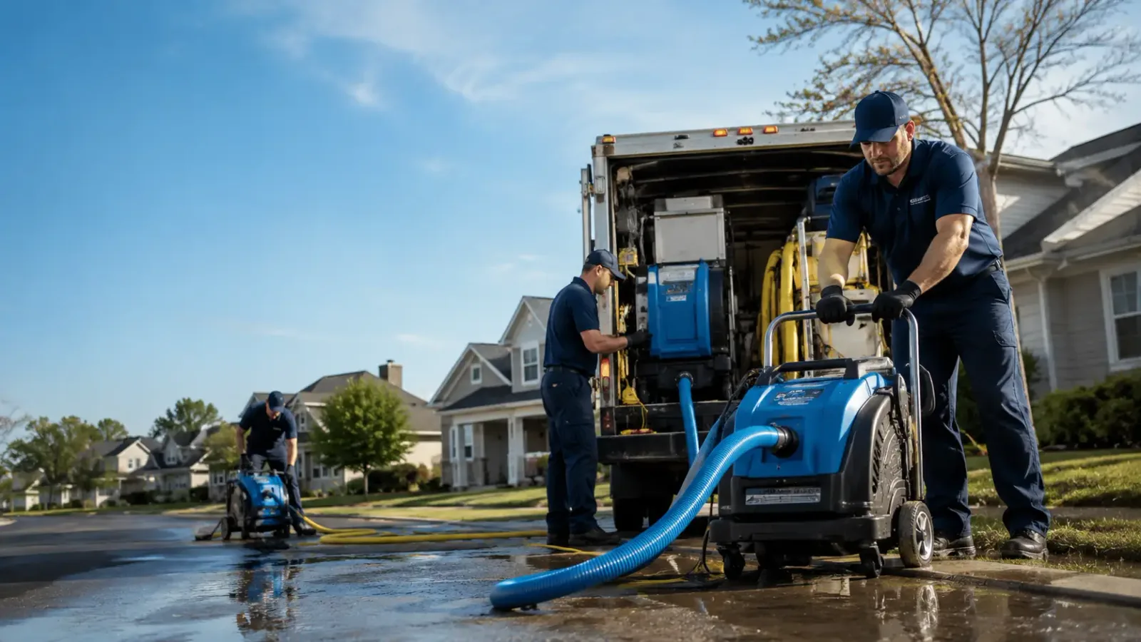 Flood Damage Cleanup in Milfay, OK